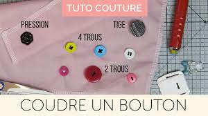 coudre un bouton