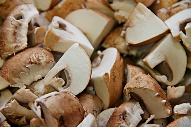 Champignons de paris cuits naturel