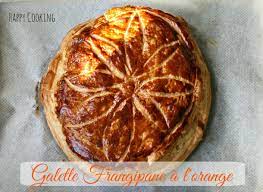 Galette Frangipane orange 8 personnes