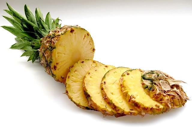 Ananas sweet bateau