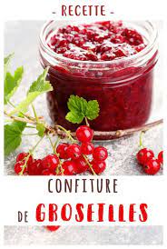 Confiture de groseille la Gauthière
