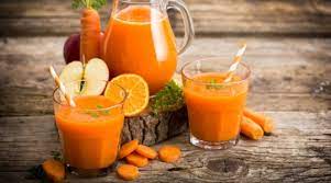 Pur Jus d’Oranges, Carottes, Pommes