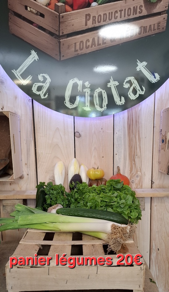 Panier légumes 20€