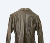 Manteau/robe cuir