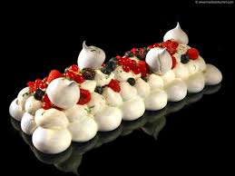 Framboisier meringué la part