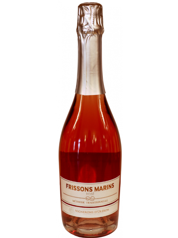 Les 6 bouteilles de 75 cl de frisson marin rosé brut