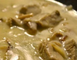 Blanquette de veau aux shiitakés