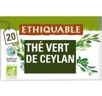 Thé vert Vietnam/Ceylan BIO 20 sachets