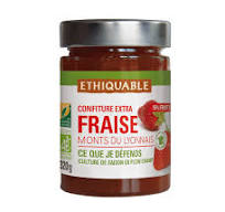 Confiture de fraise Monts du Lyonnais BIO 320g