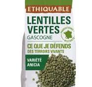 Lentilles vertes Gascogne/Bourgogne BIO 500g