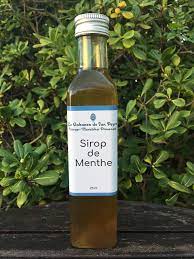 Sirop de menthe bio