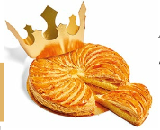 Galette des rois frangipane / pomme 4 parts
