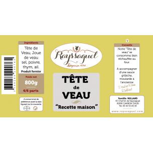 Tête de veau - Race Limousine