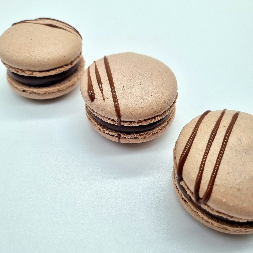Macaron chocolat lait