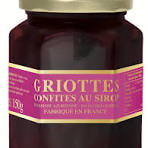 Griottes ou clémentines au sirop 150g