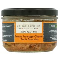 Terrine chevre miel amande