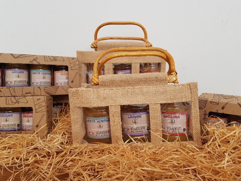 Coffret Miel Philippe Réviglio 3 X 250G