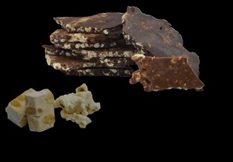 Eclats nougat et pop-corn 150g