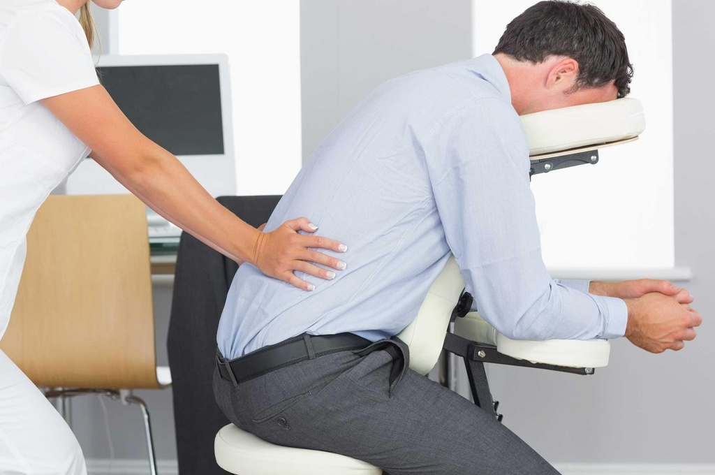 Massage dos et épaules sur chaise 30 minutes