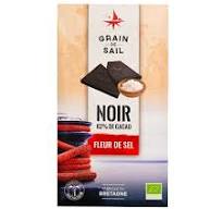 Tablette noir pralin framboise- BIO 100g
