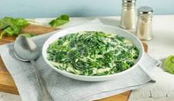 Epinard à la crème (sur commande uniquement).