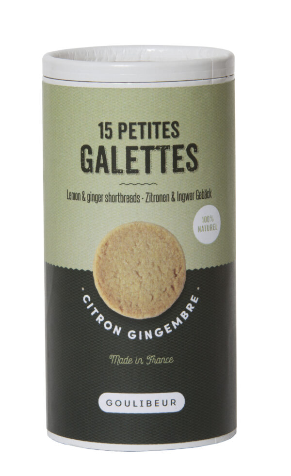 TUBE 15 GALETTES CITRON