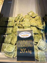 Ravioli courgettes/ fleurs de courgettes 1kg