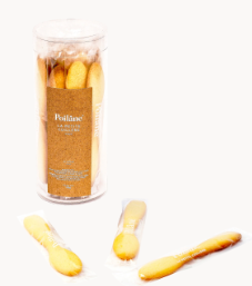 Petite cuillères natures tube de 16pces 140g