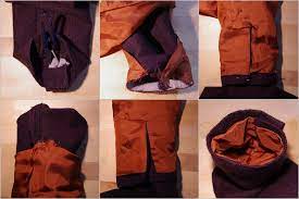 manches doublées avec fente en onglet sur devis