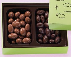 Amandes enrobées chocolat 240g