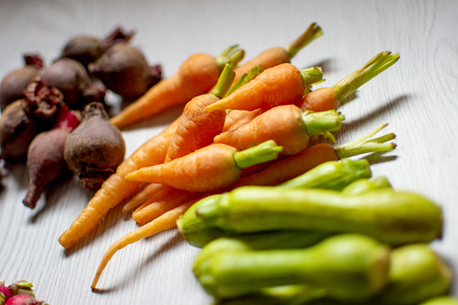 Mini carottes et mini panais