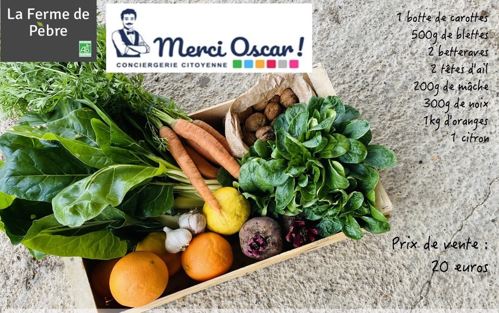 Paniers de fruits et légumes R2 20€