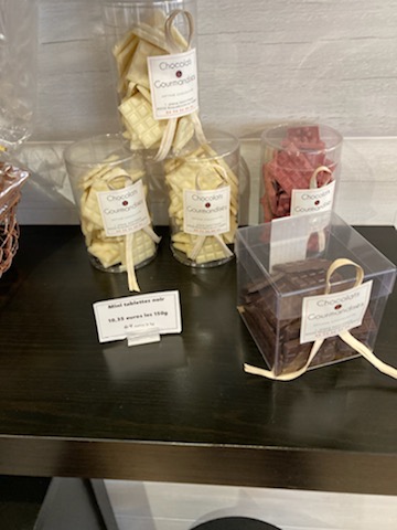 Tablette de 100g au choix noir, lait, blanc