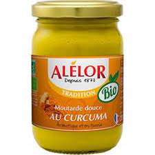 Moutarde Curcuma 190g