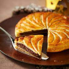 Galette poire chocolat 6 personnes
