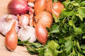 Lot persil, ail, échalote