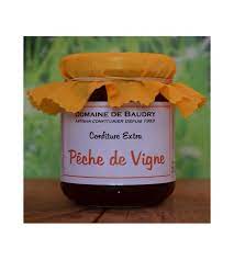 Confiture pêche de vigne