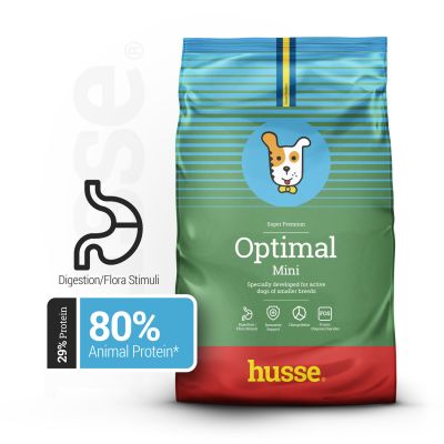 Croquettes pour Petits Chiens Actifs | Optimal Mini - 2 kg