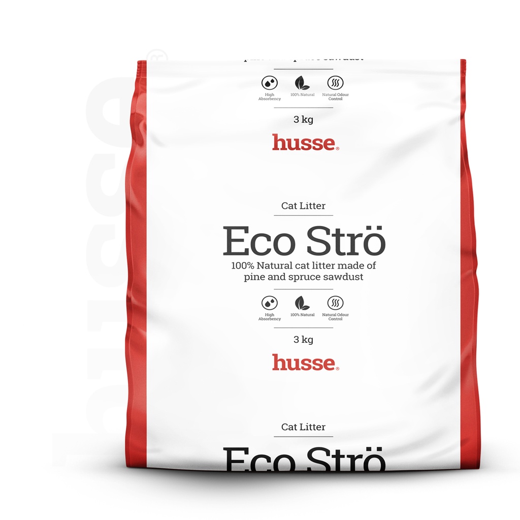 Litière végétale à base de sciure de bois | Eco Strö 3kg
