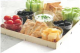 PAGNOTE DE CRUDITES ET FROMAGE
