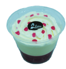 Panna cotta framboise