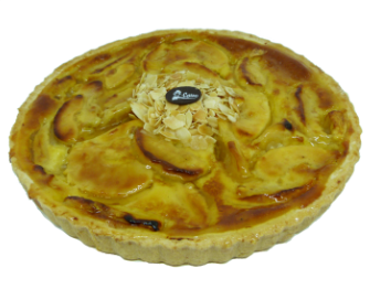 Tarte aux pommes normandes (6p)