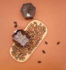 Fèves de Cacao Caramélisées Enrobées de Chocolat 290gr