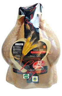 Poulet fermier 1.4 à 1.8 Kg 6.57 €/Kg