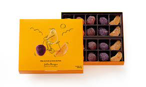 Les pâtes de fruits 250 g à 14.85€