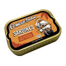 Sardines Safran Bio Corse Corsican Brothers