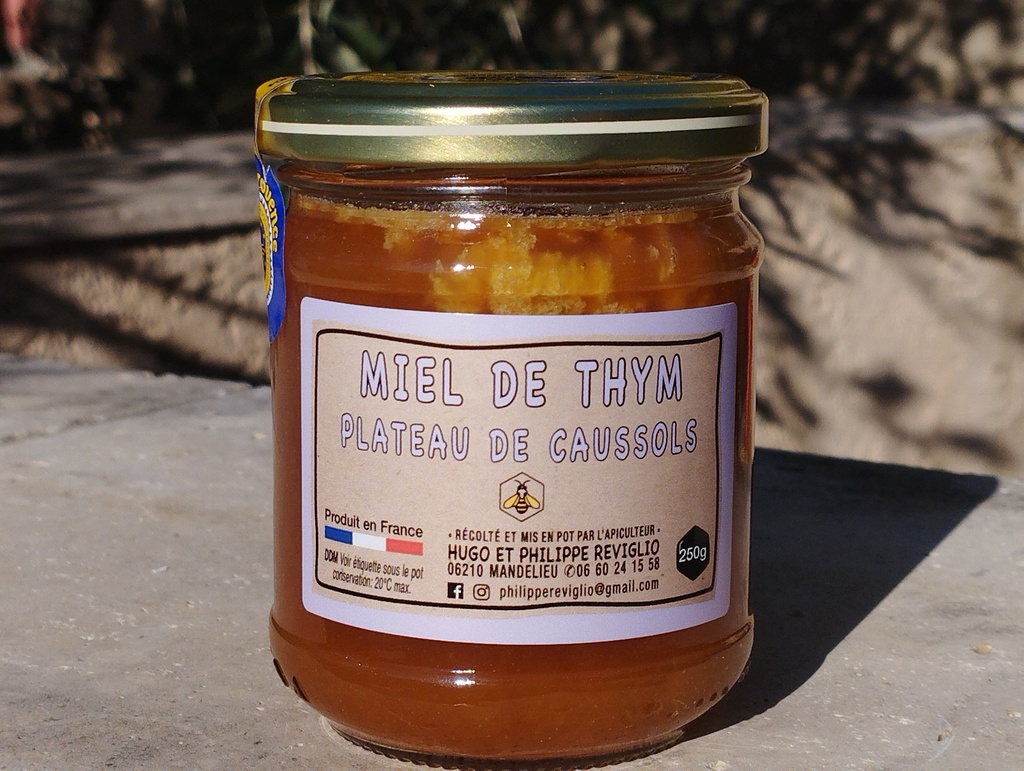 Miel de Thym IGP de Caussols 500g