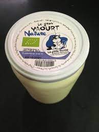 Yaourt de vache au lait pasteurisé 400 ml