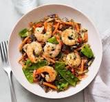 Wok aux gambas la portion