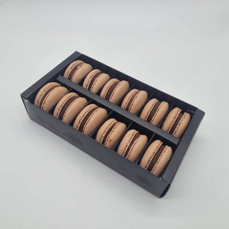 Macaron parfum différent boite de 6